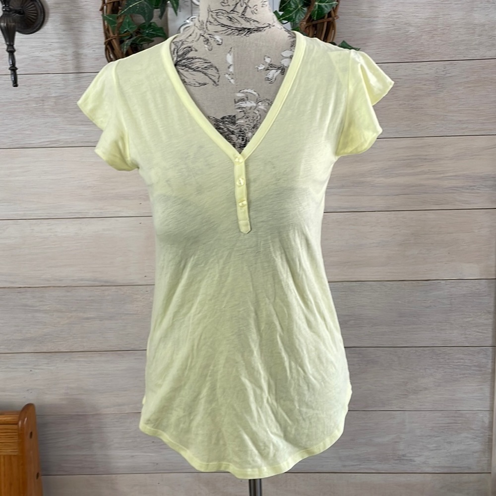 🆕 Loft Yellow Top XS